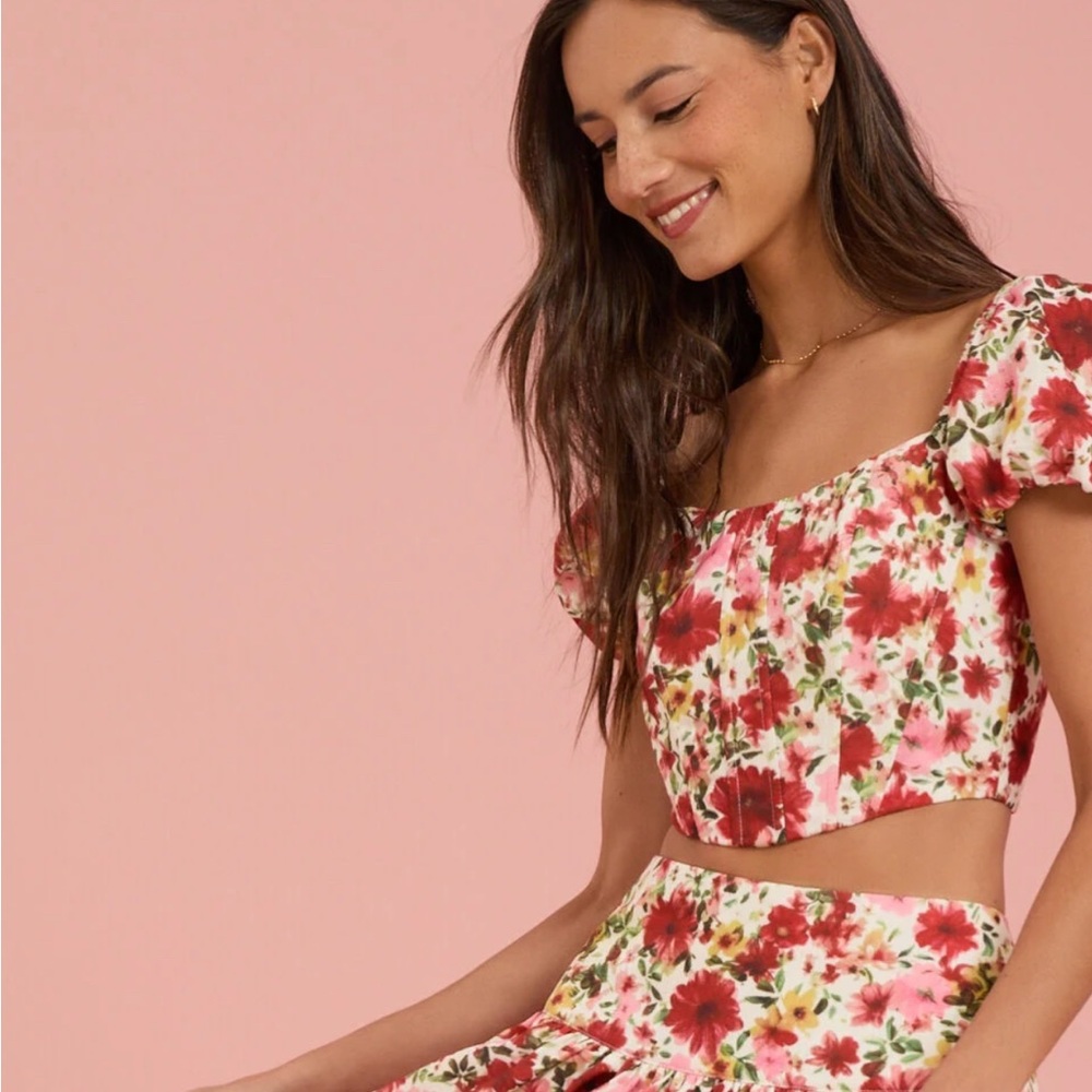 NWT Altar'd State Marlea Crop Top XL